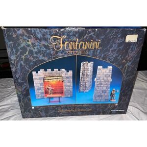 Fontanini City Towers with Ladder 94806 Heirloom Nativity Village Roman Inc 1998
